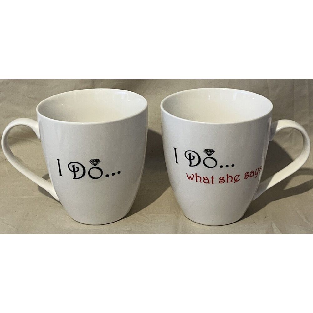 pflatzgraff everyday mug I Do and I Do What‎ She Says 4" tall